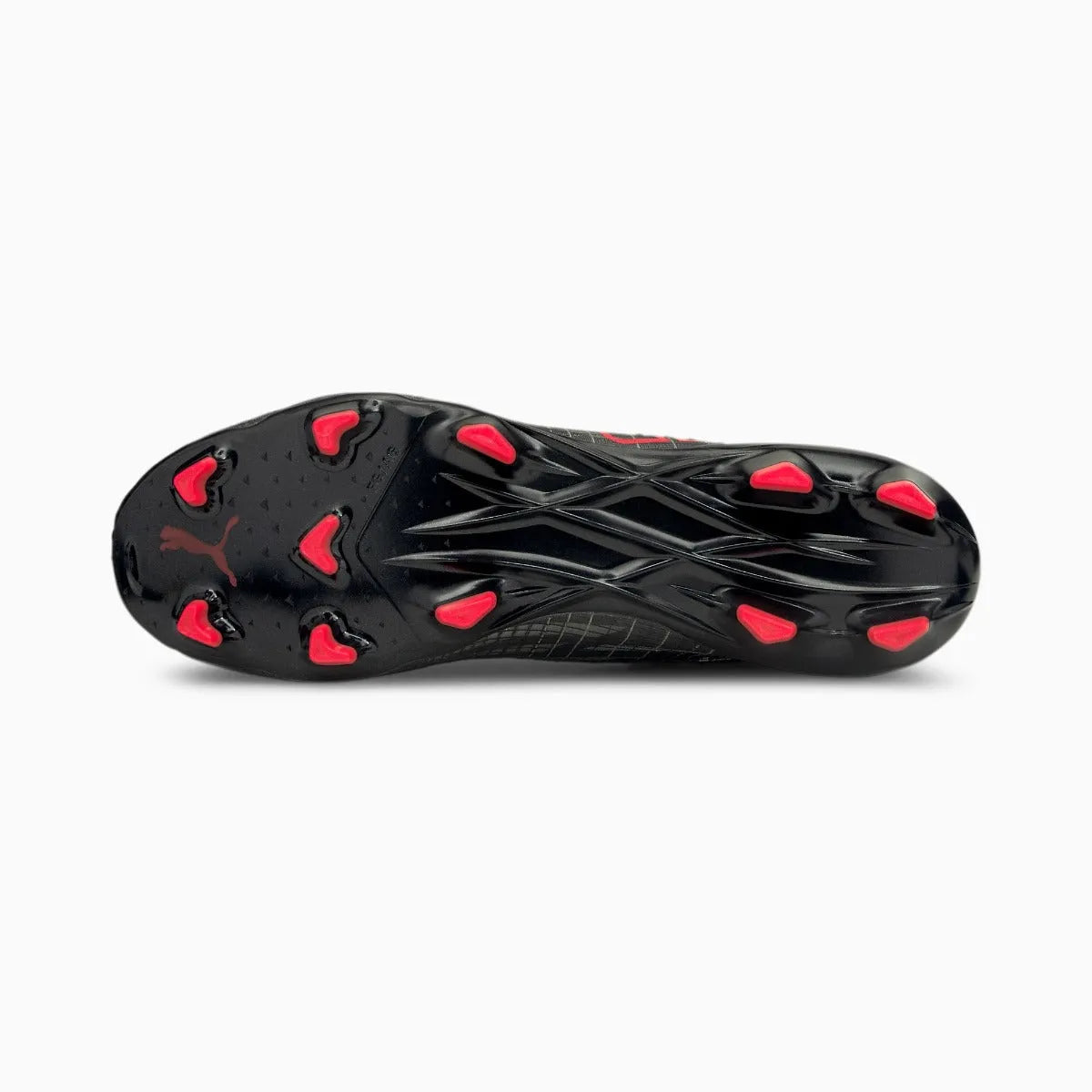 Puma Ultra 1.3 FG-AG - Black-Sunblazing (Bottom)