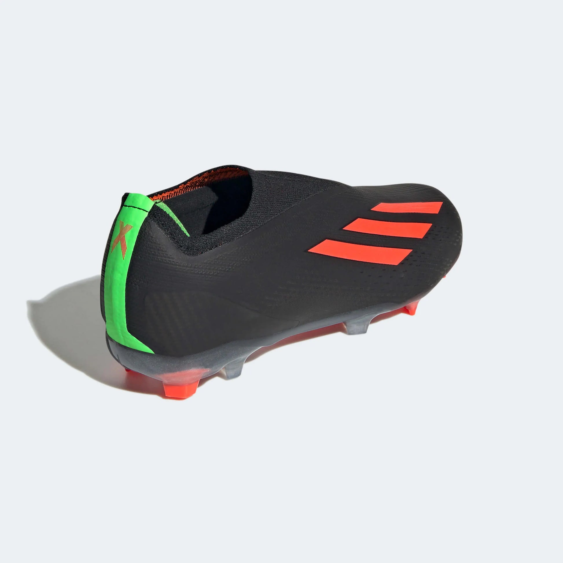 adidas JR X SpeedPortal + FG - Black-Solar Red (Diagonal 2)