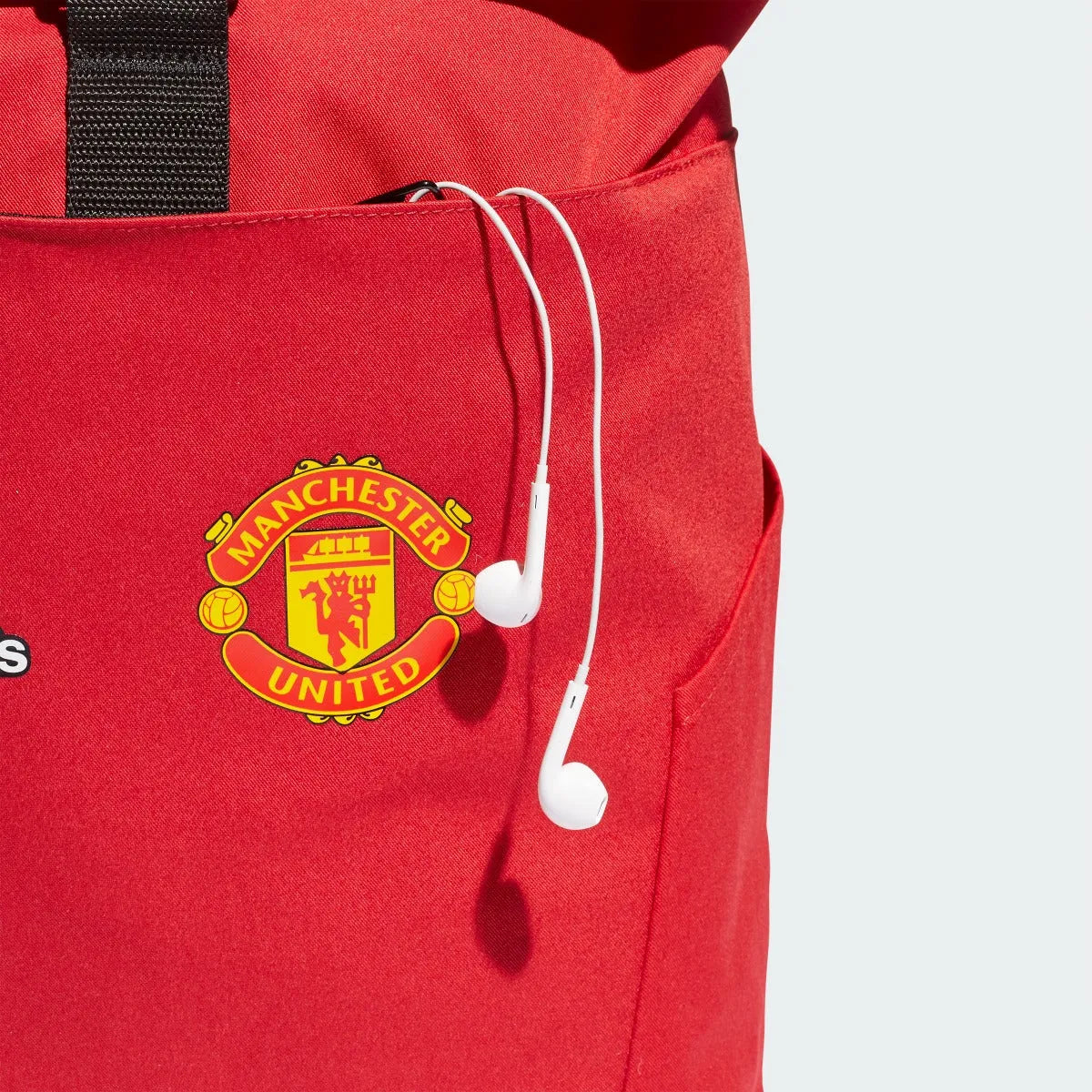 adidas 2022-23 Manchester United Backpack - Red-Black (Detail 2)