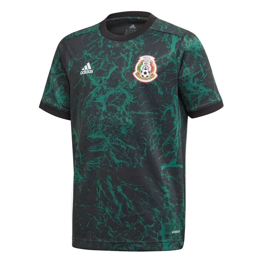 adidas 2020-21 Mexico YOUTH Presentation Jersey - Black