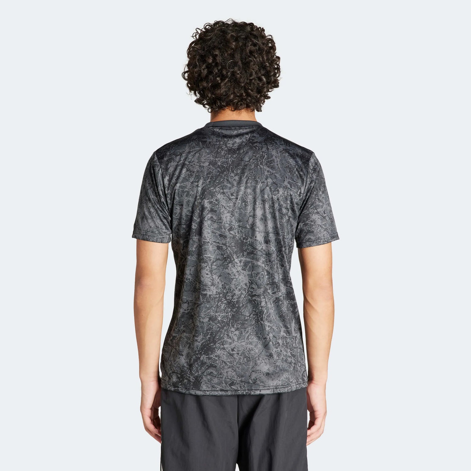 adidas 2023-24 Manchester United Men's SR Pre-Match Jersey (Model - Back)