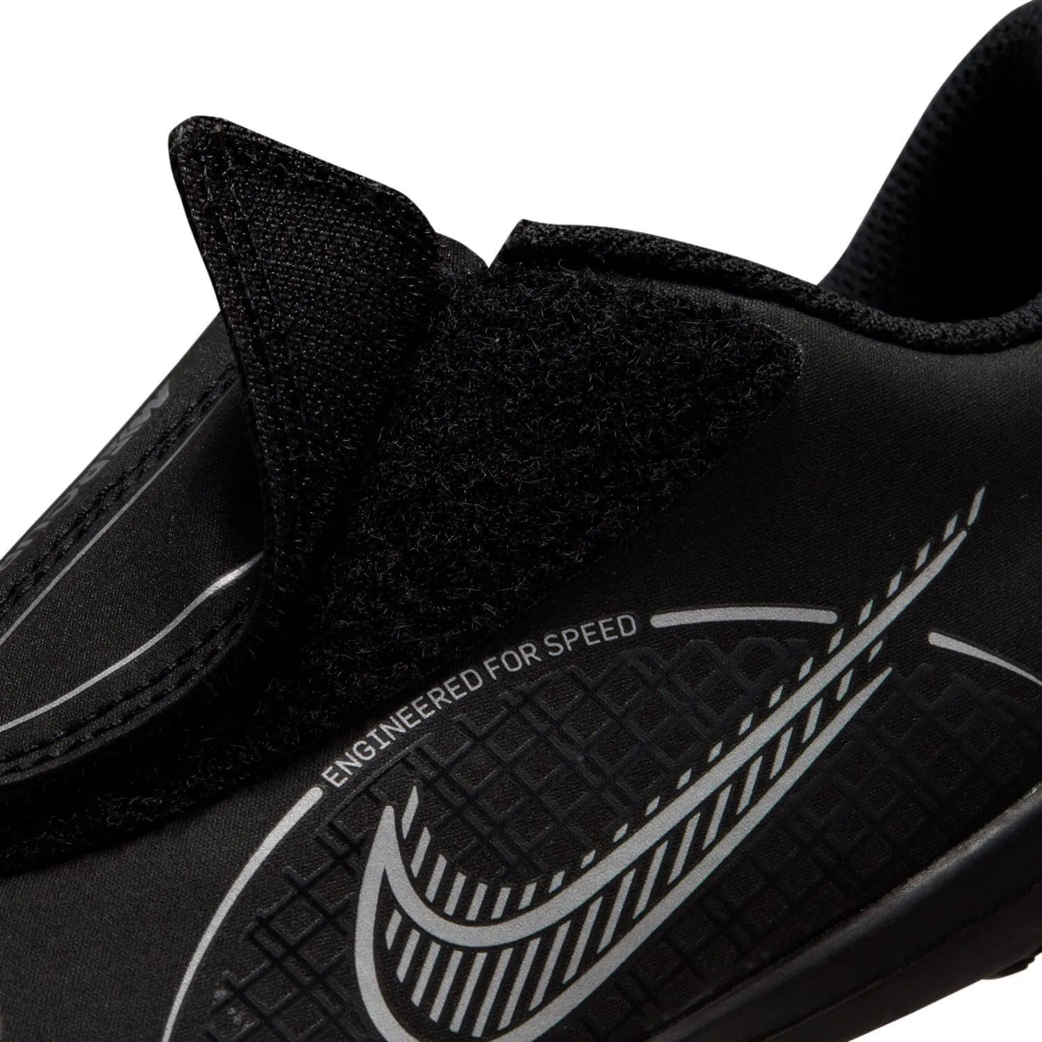 Nike Kids Mercurial Vapor 14 Club FG-MG - Black-Silver (Detail 3)