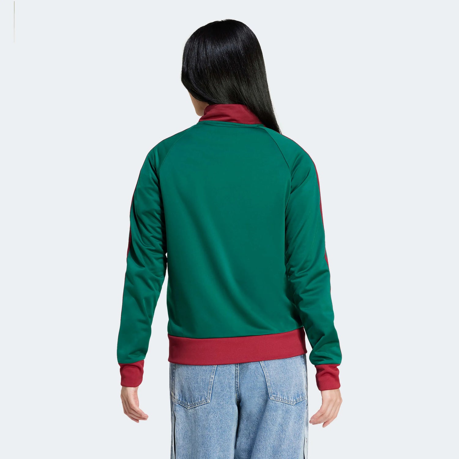 adidas 2024-25 Mexico Women's DNA Track Top Jacket (Model - Back)