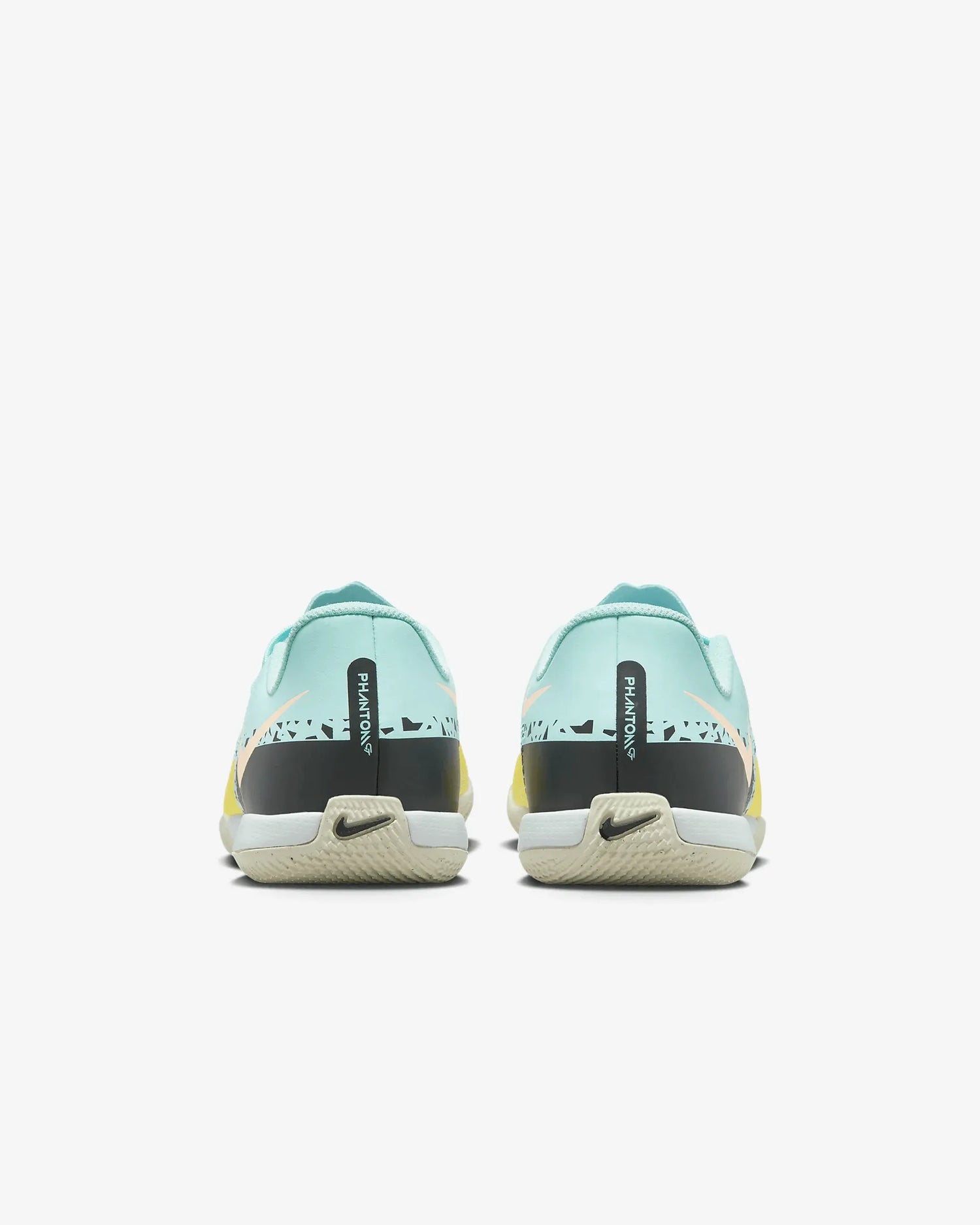 Nike JR Phantom GT2 Academy Indoor - Glacier Ice-Black (Pair - Back)