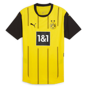 Puma 2024-25 Borussia Dortmund Men's Authentic Home Jersey (Front)