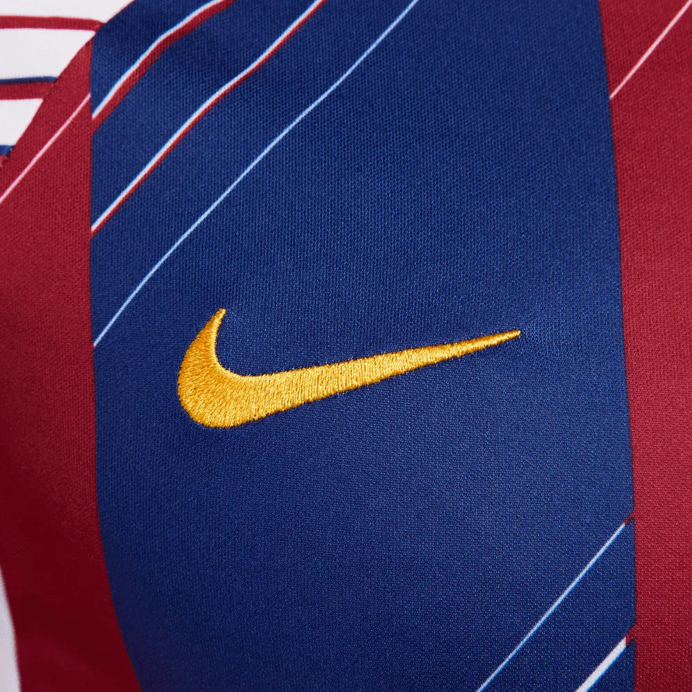 Nike 2023-24 Barcelona Men's Home Pre-Match Jersey (Detail 4)