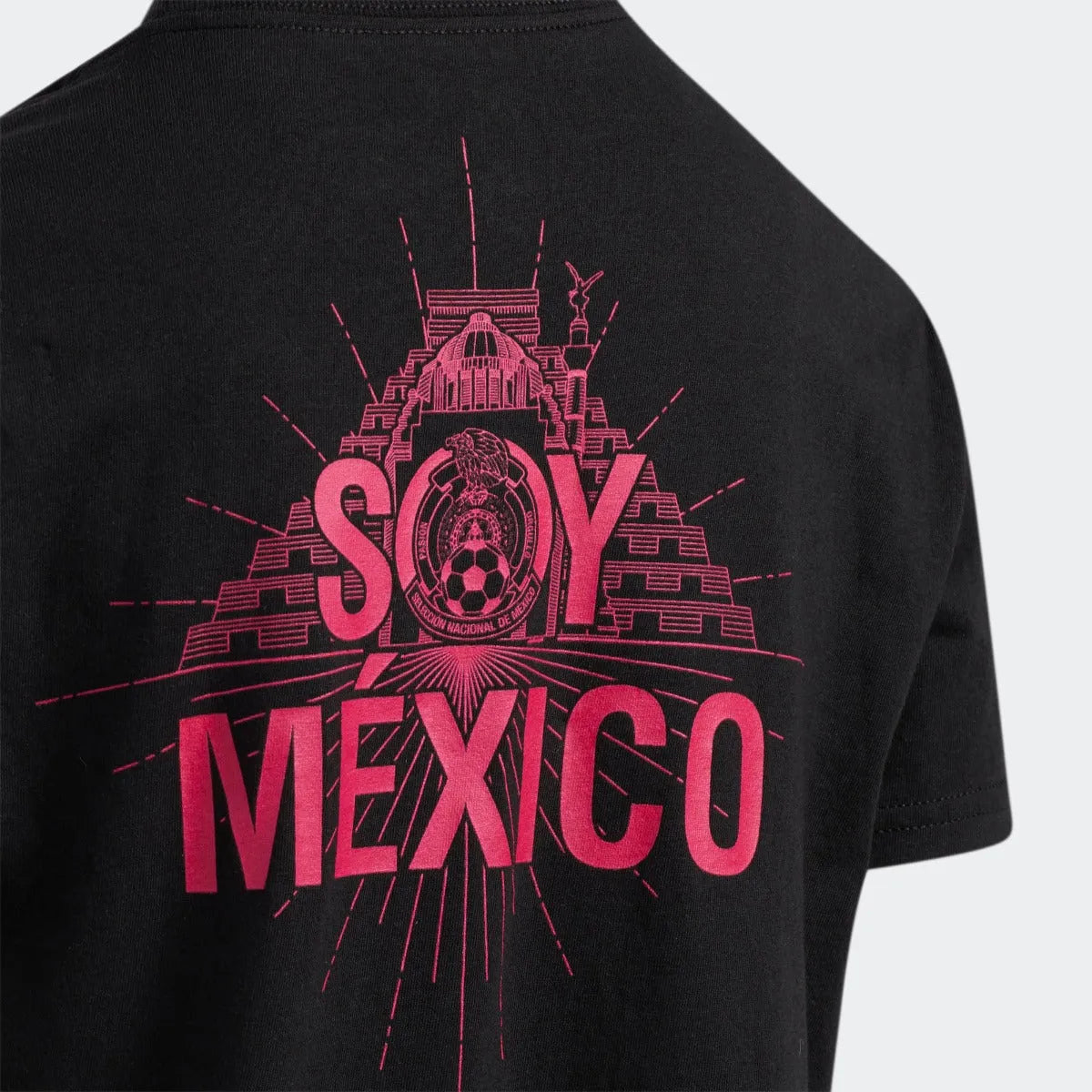 adidas 2020-21 Mexico Amplifier SS YOUTH Tee - Black-Pink