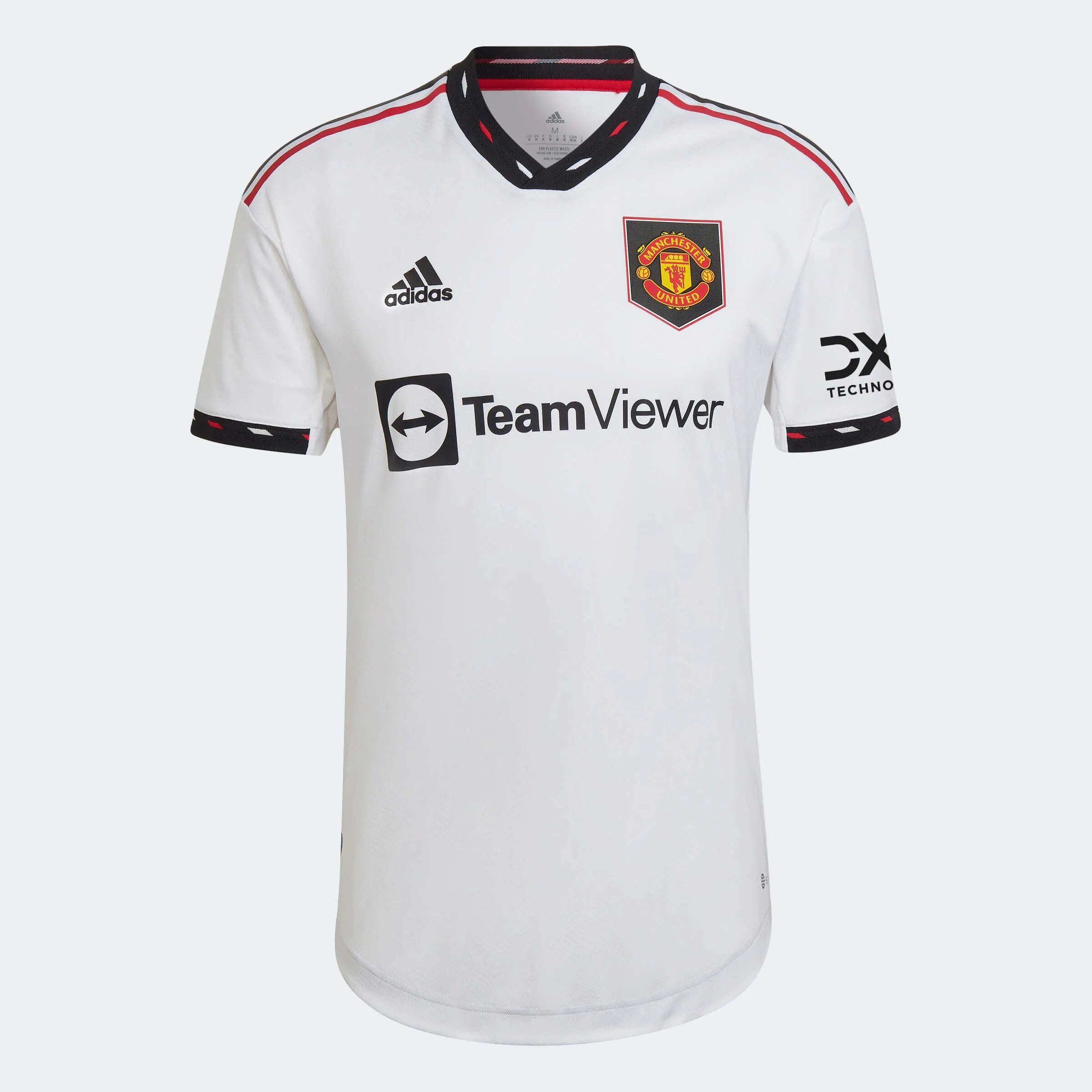 adidas 2022-23 Manchester United Authentic Away Jersey - White (Front)
