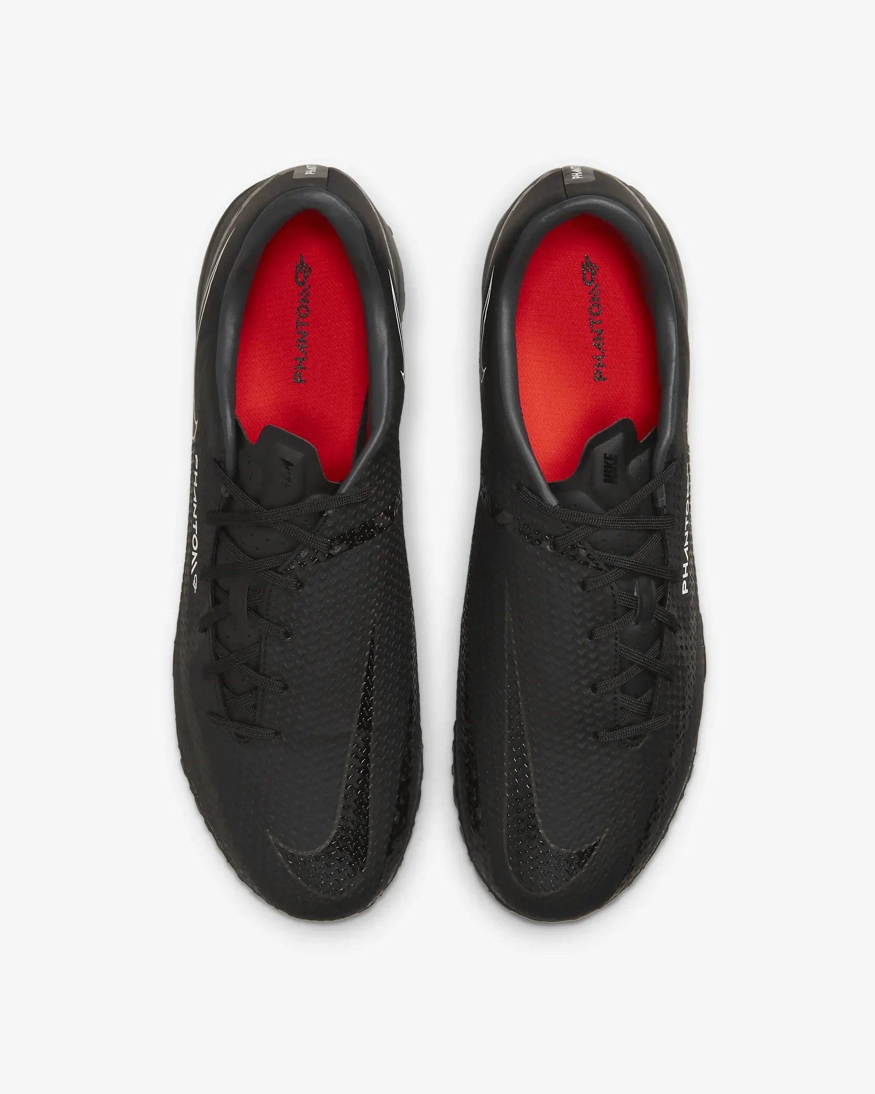 Nike Phantom GT2 Academy Turf - Black-Smoke Grey (Pair - Top)