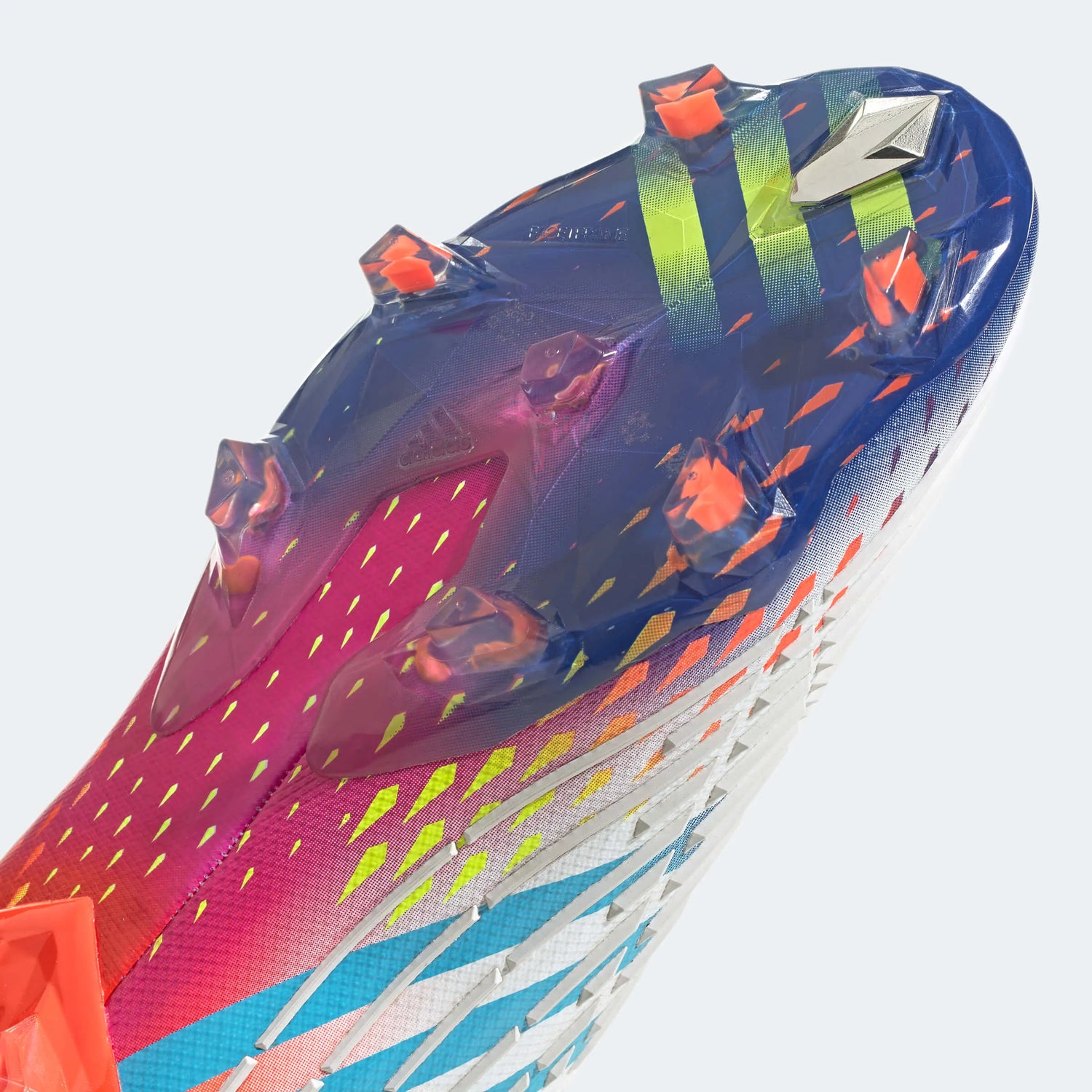 adidas Predator Edge+ FG - White-Yellow-Blue (Detail 1)