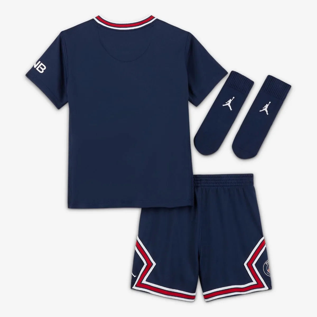 Jordan 2021-22 PSG Home Baby Set - Navy (Back)