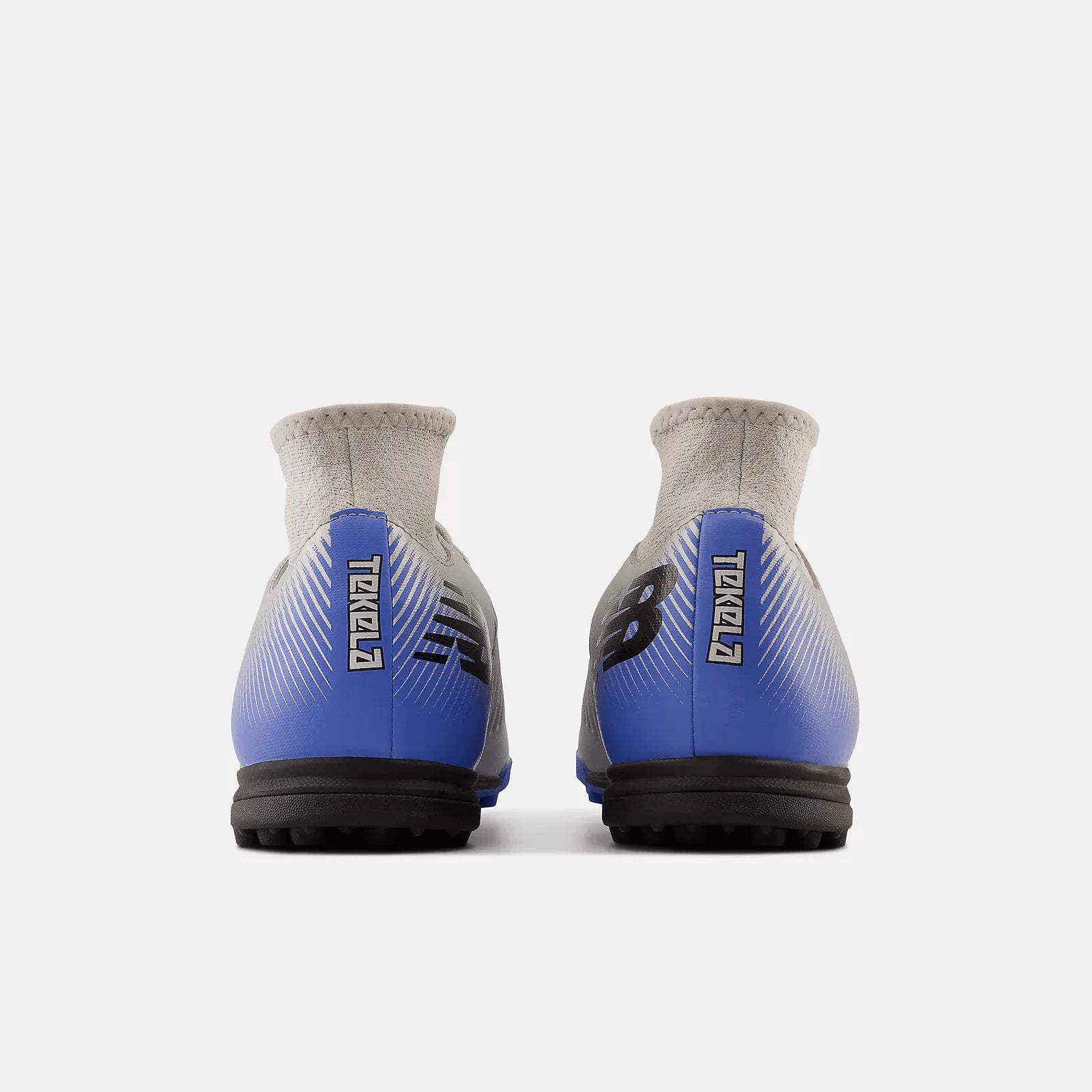 New Balance Tekela V3+ Magique 2E Wide Turf - Grey-Blue (Pair - Back)