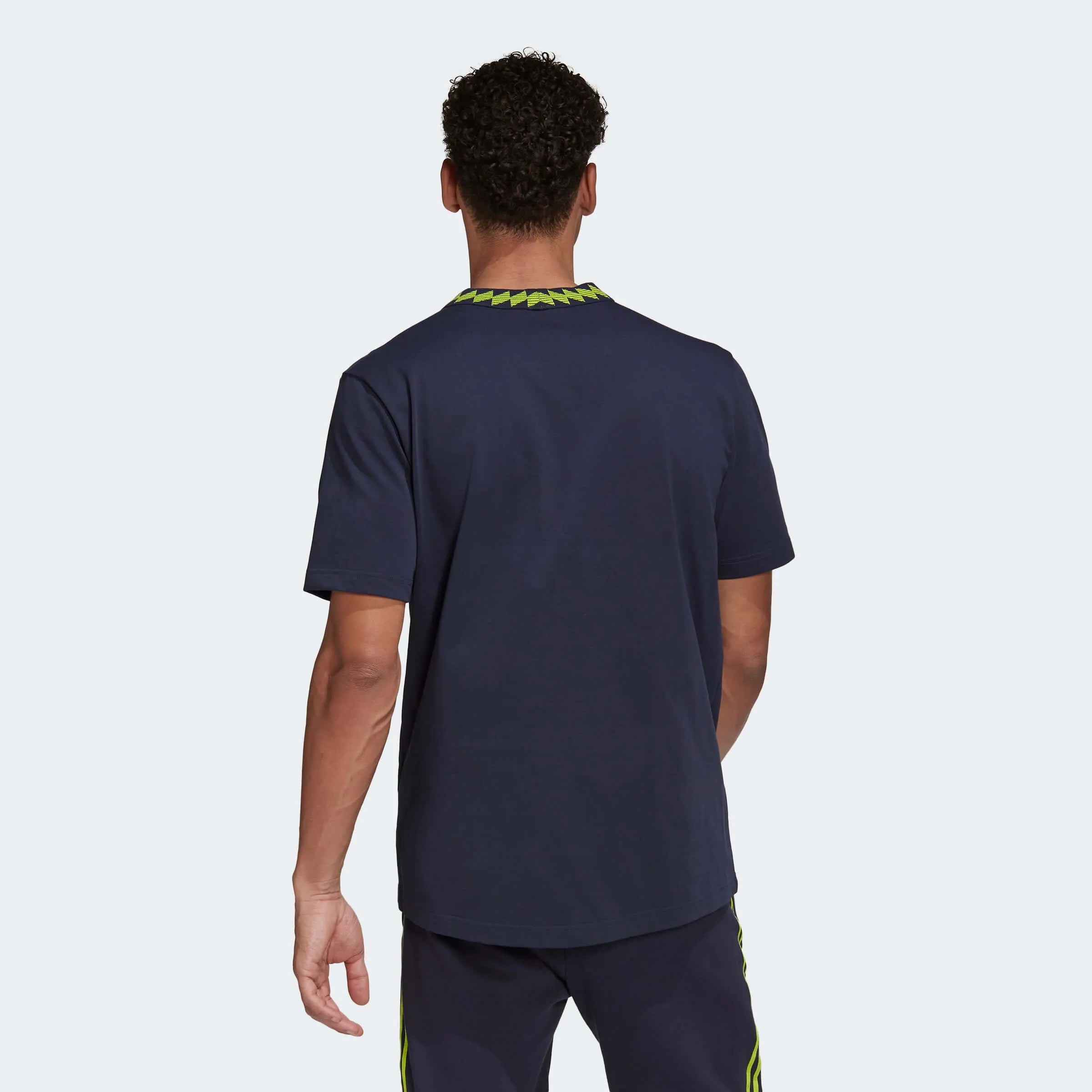 adidas 2022-23 Manchester United Lifestyler Tee - Legend Ink