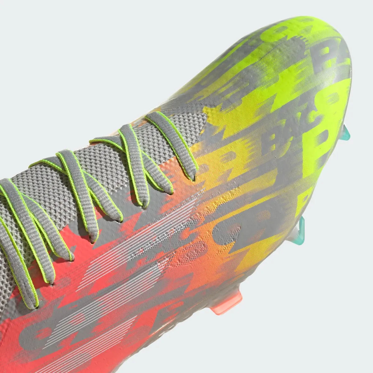 Adidas X Speedflow .1 FG - Clear Onix-White-Solar Yellow (Detail 1)
