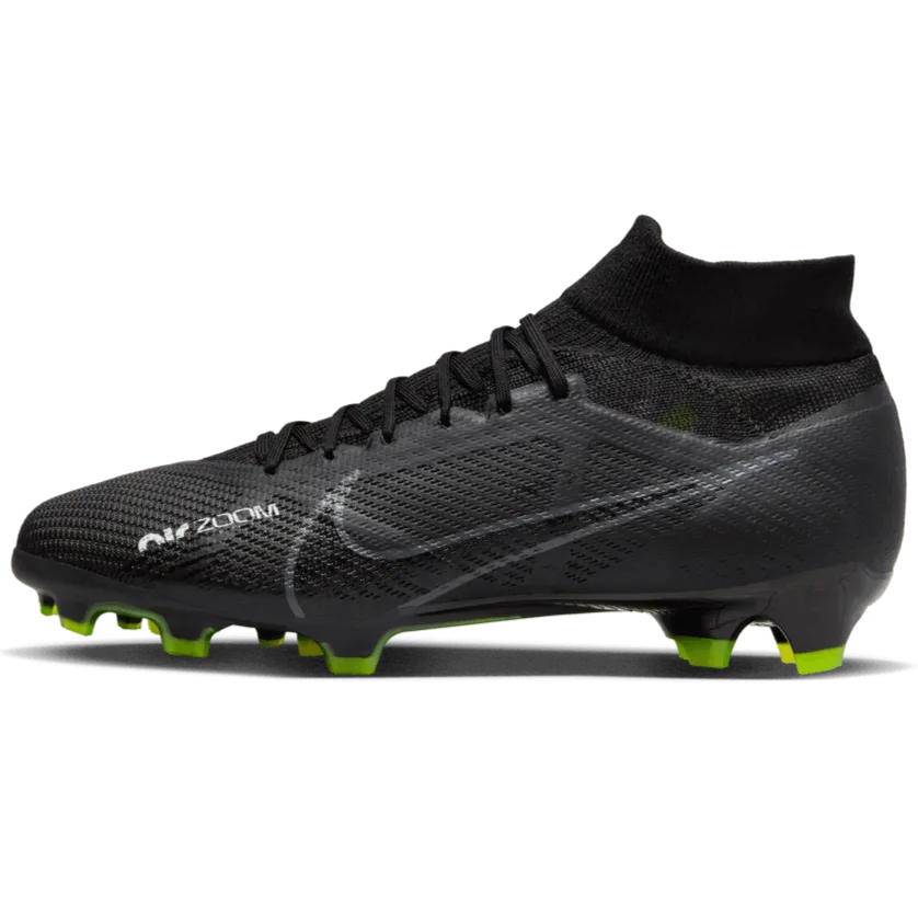 Nike Zoom Superfly 9 Pro FG - Black-Smoke Grey (Side 1)