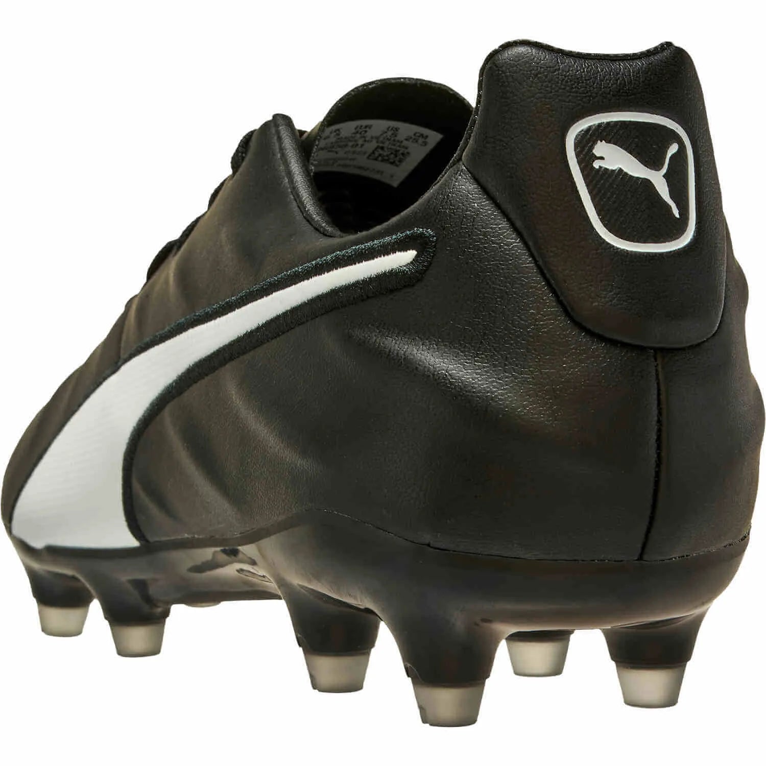 Puma KING Pro 21 SL FG - Black-White (Diagonal - Back)