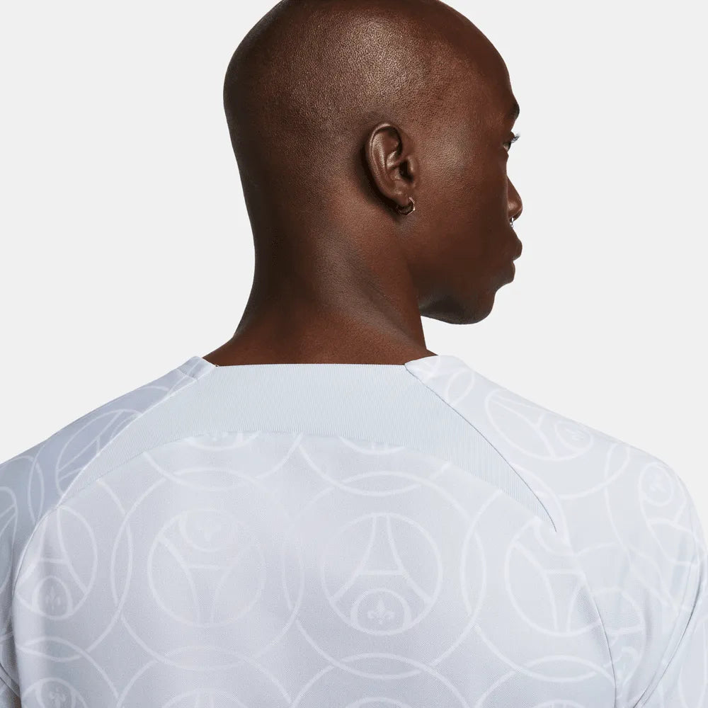 Nike 2022-23 PSG Pre-Match Jersey - Aura-Navy (Detail 2)