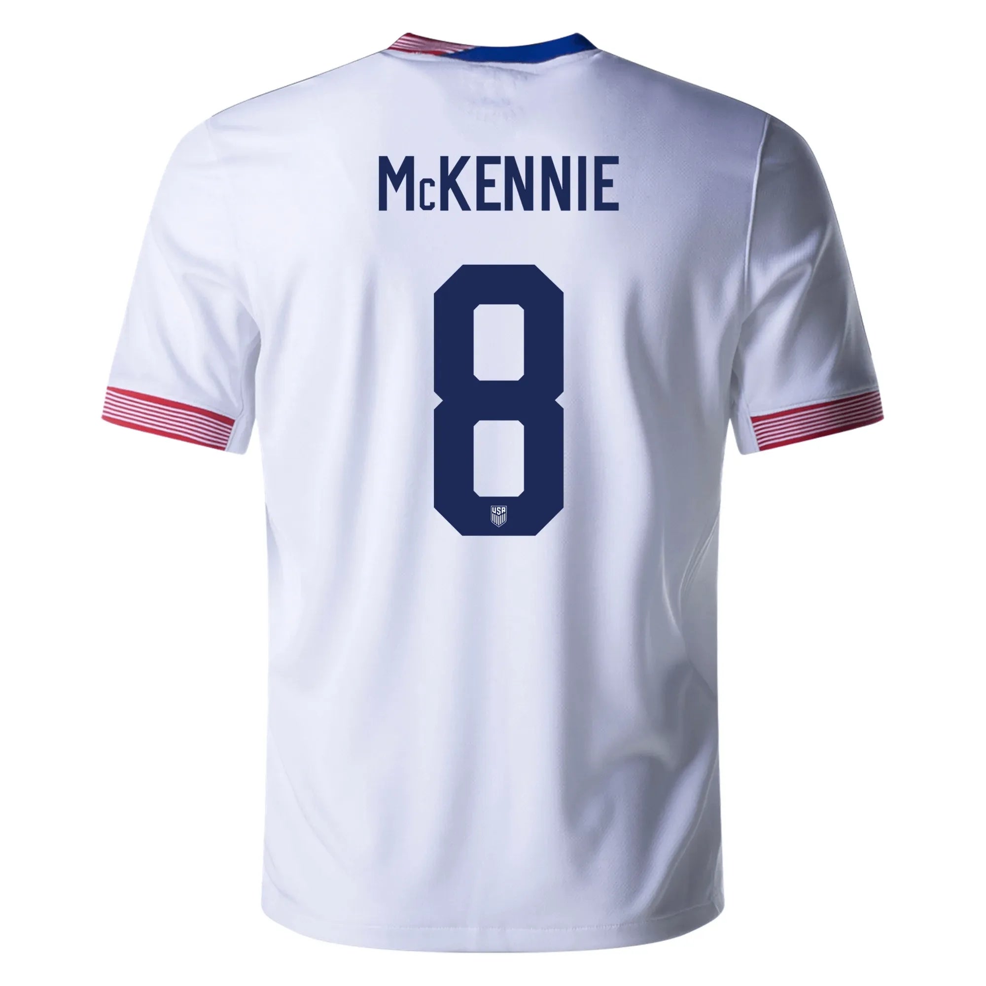 Nike 2024-25 USA Men's Stadium Home Jersey (McKennie)