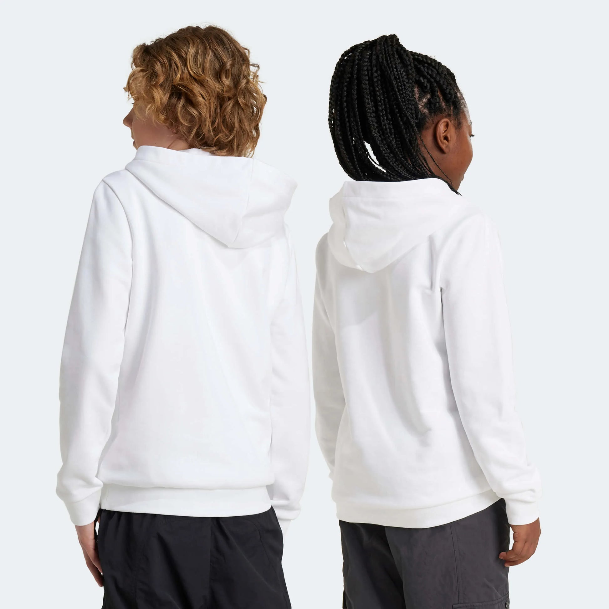 adidas 2024-25 Juventus Youth Hoodie (Models - Back)