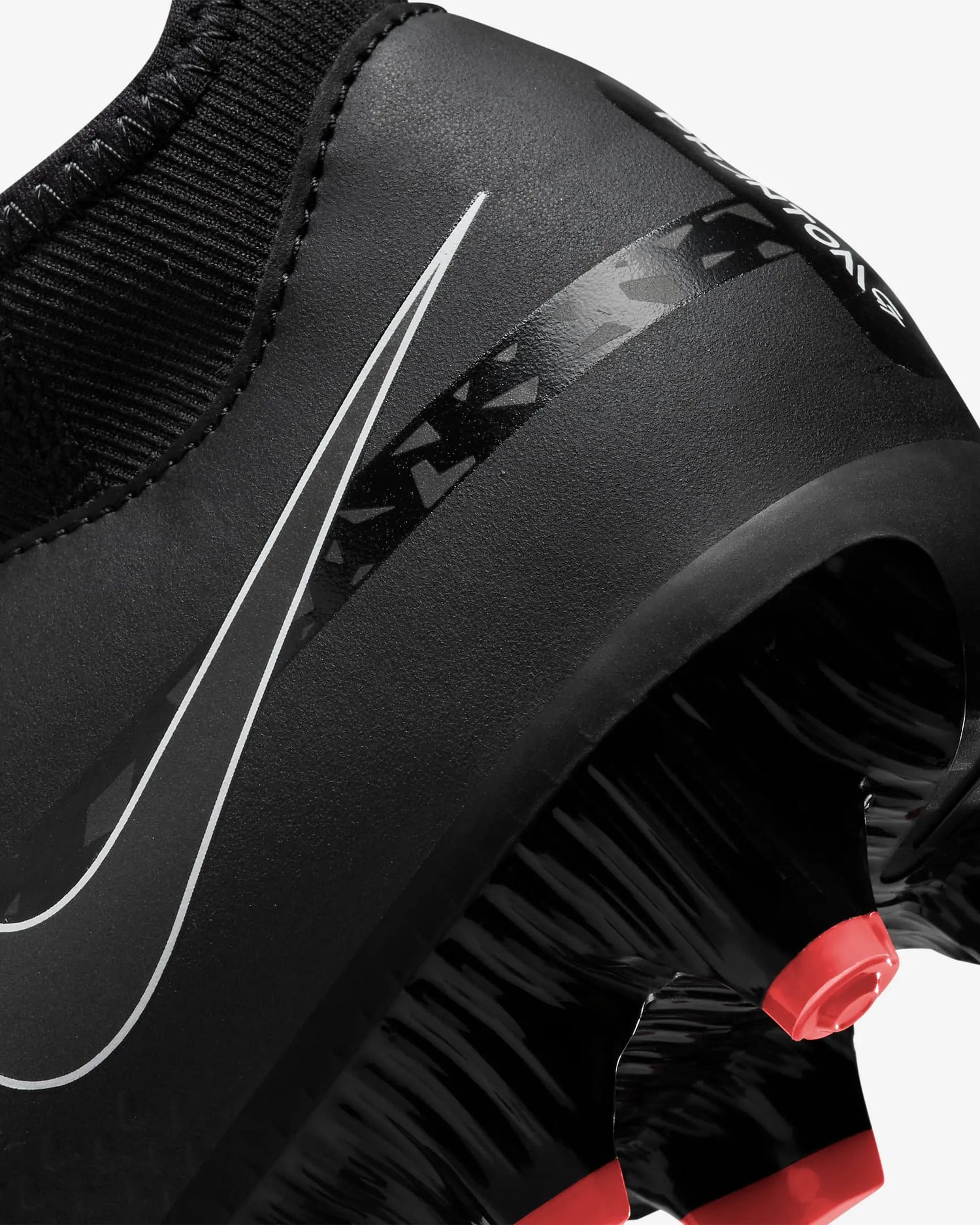 Nike Phantom GT2 Academy DF FG-MG - Black-Smoke Grey (Detail 3)
