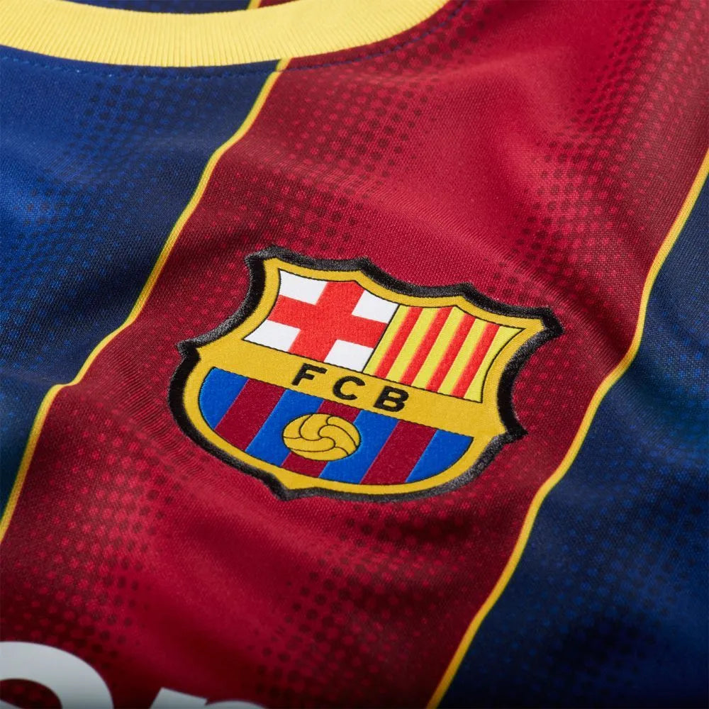 Nike 2020-21 Barcelona Home Jersey - Blue-Red (Detail 6)