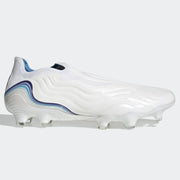 adidas Copa Sense + FG - White-Hi Res Blue (Side 1)