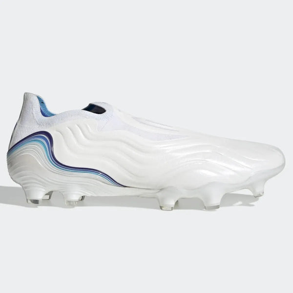 コパセンス+ FG adidas Copa Sense + FG - White-Hi Res Blue Soccer Cleats