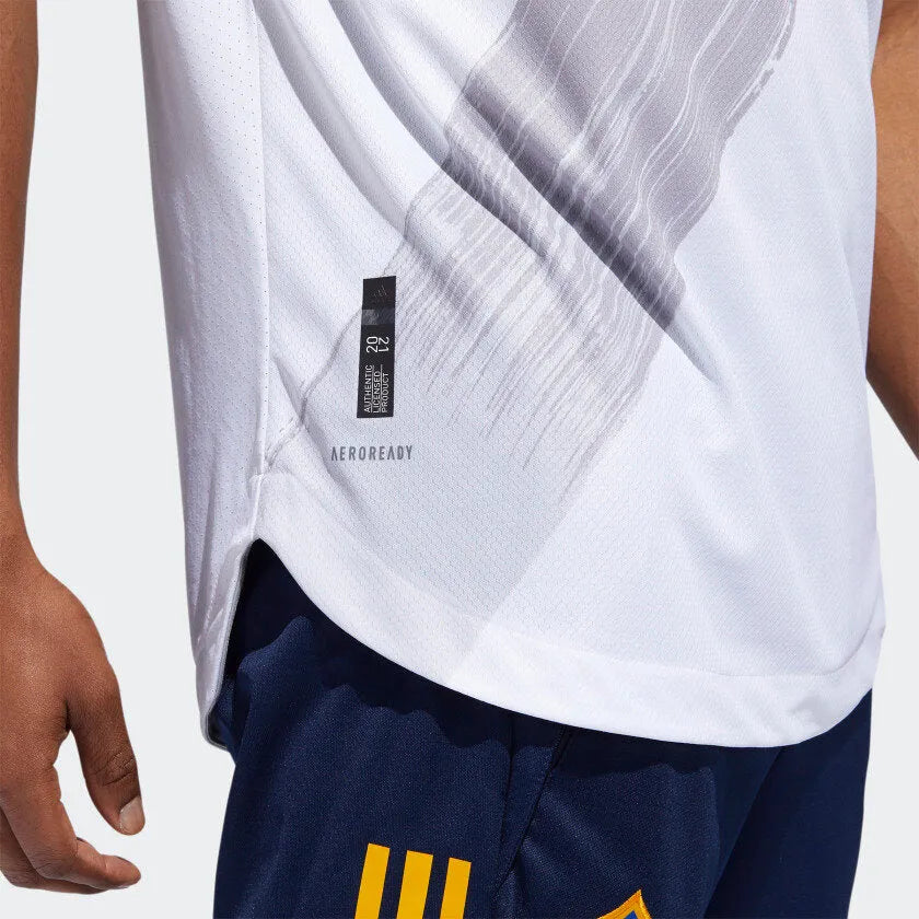 adidas 2020-21 LA Galaxy Authentic Home Jersey - White