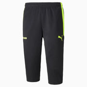 Puma 2021-22 Borussia Dortmund Three-Quarter Pants - Black-Safety Yellow (Front)