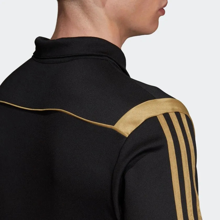 adidas LAFC Travel Polo Shirt 2019 - Black-Gold
