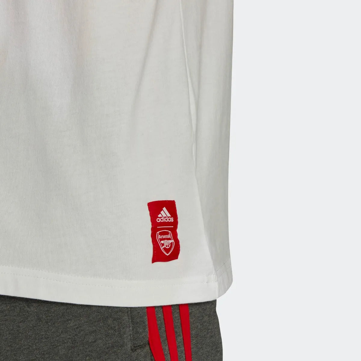 Adidas 2020-21 Arsenal DNA Tee - White-Red