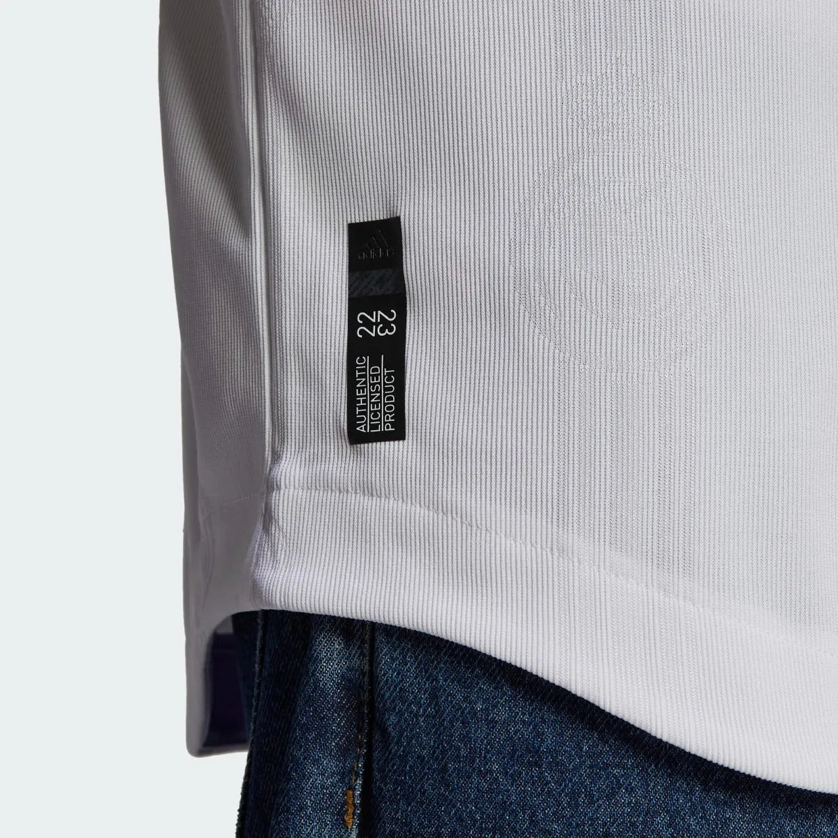 adidas 2022-23 Real Madrid Home Jersey Authentic - White (Detail 2)
