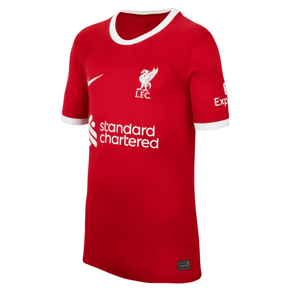 Nike 2023-24 Liverpool Youth Stadium Home Jersey (Front)