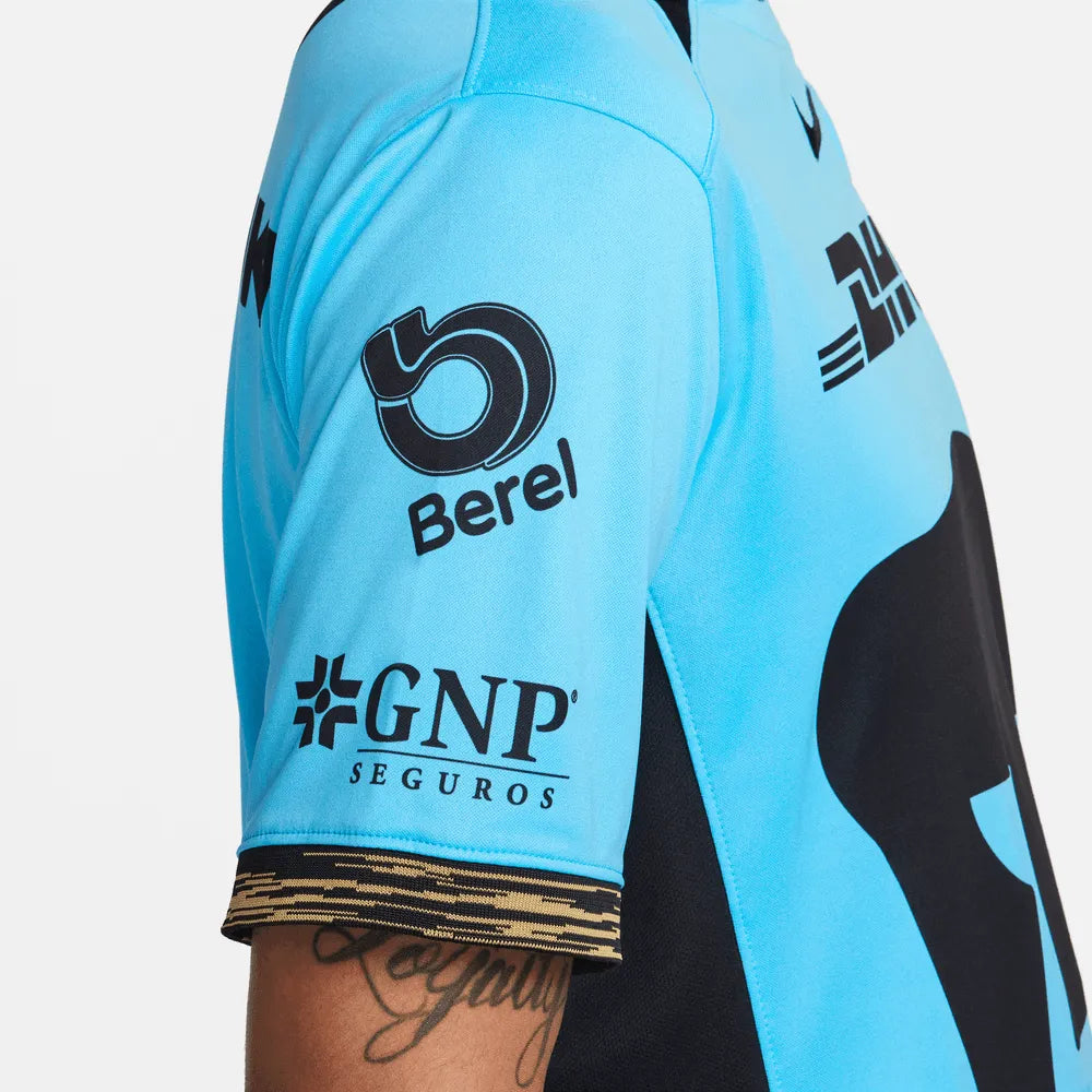 Nike 2023-24 Pumas Men's Stadium Third Jersey (Detail 3)