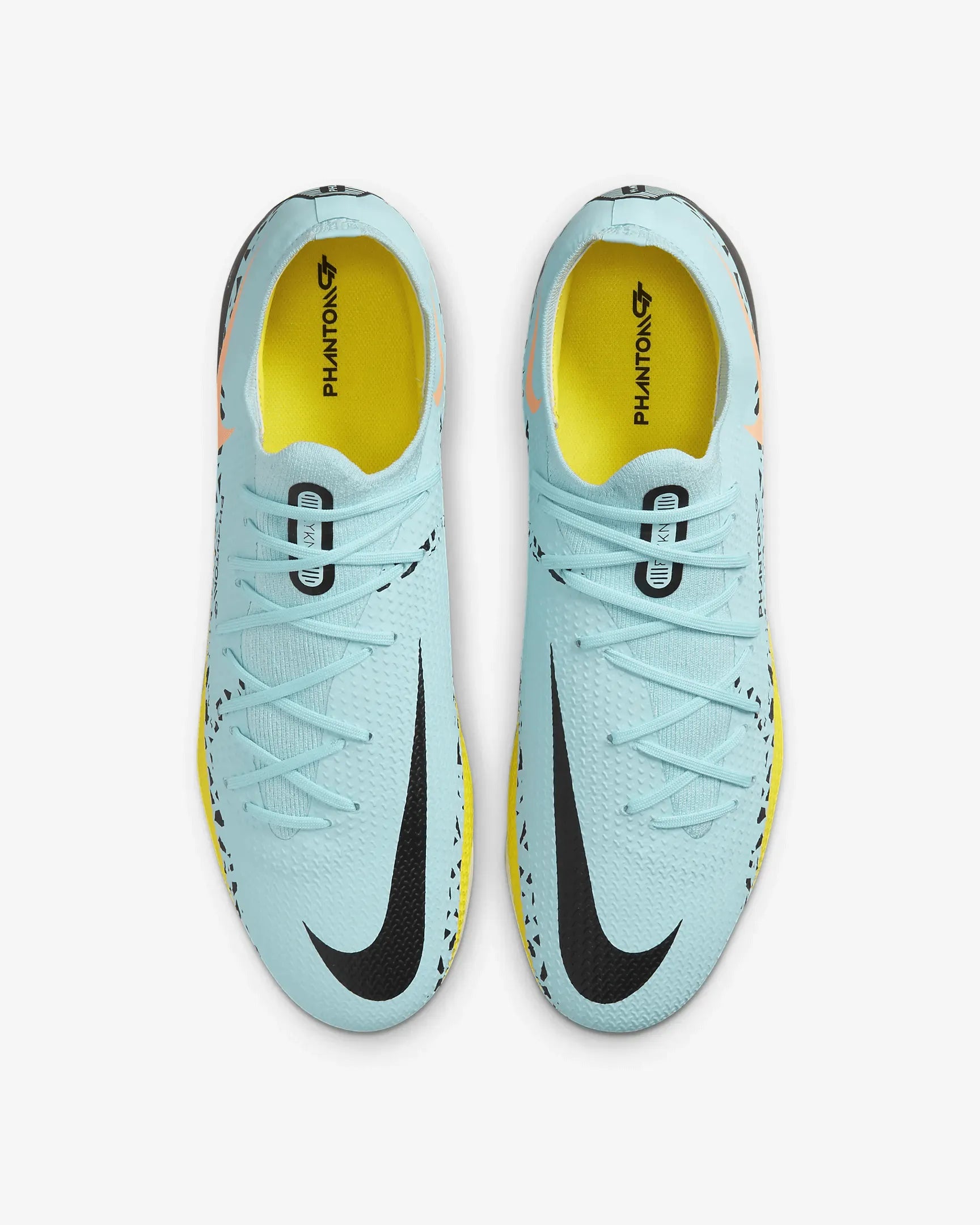 Nike Phantom GT2 Pro FG - Glacier Ice-Black (Pair - Top)