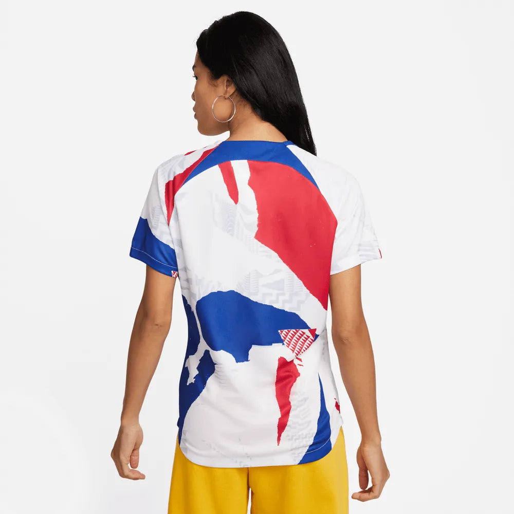 Nike 2022-23 France Women's Pre-Match Top (Model - Back)
