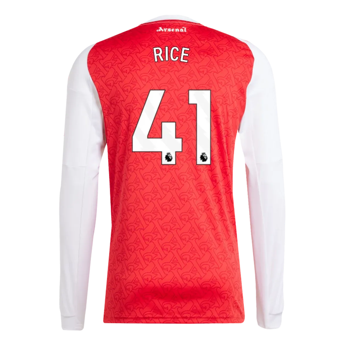 adidas 2025-26 Arsenal Men's Stadium Home Long-Sleeve Soccer Jersey