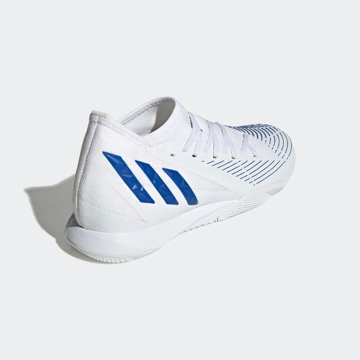 adidas Predator Edge .3 Indoor- White-Hi Res Blue (Diagonal 2)