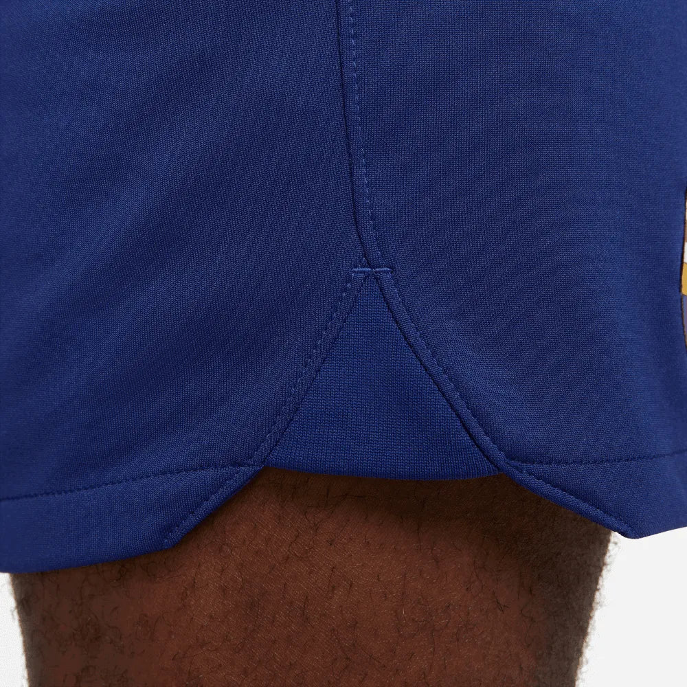 Nike 2023-24 Barcelona Men's Home Shorts (Detail 3)