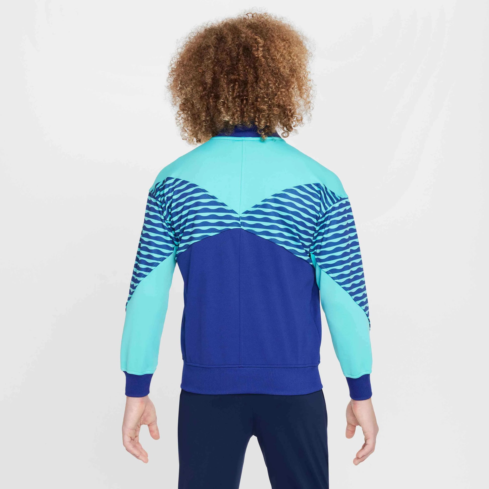 Nike 2024-25 Brazil Youth Anthem Jacket (Model - Back)