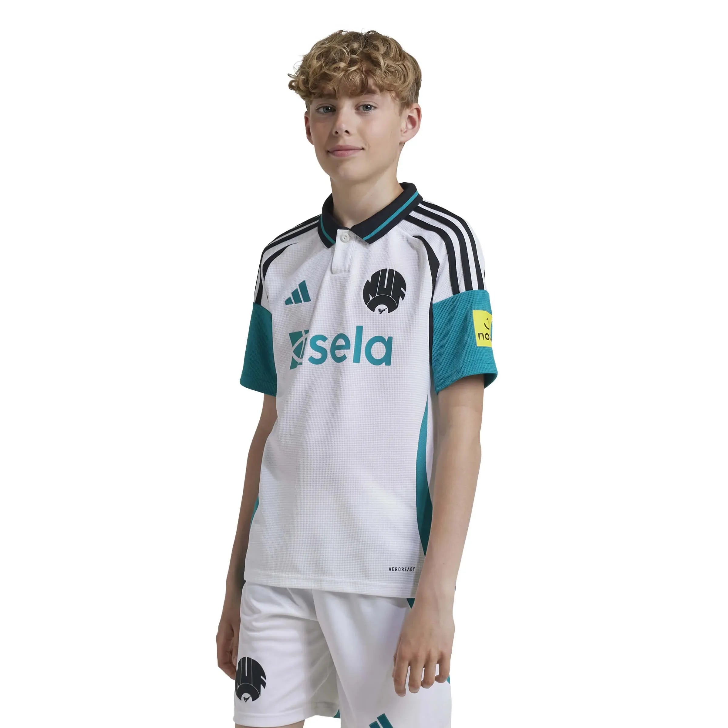 adidas 2024-25 Newcastle Youth Stadium Third Jersey (Model - Front)