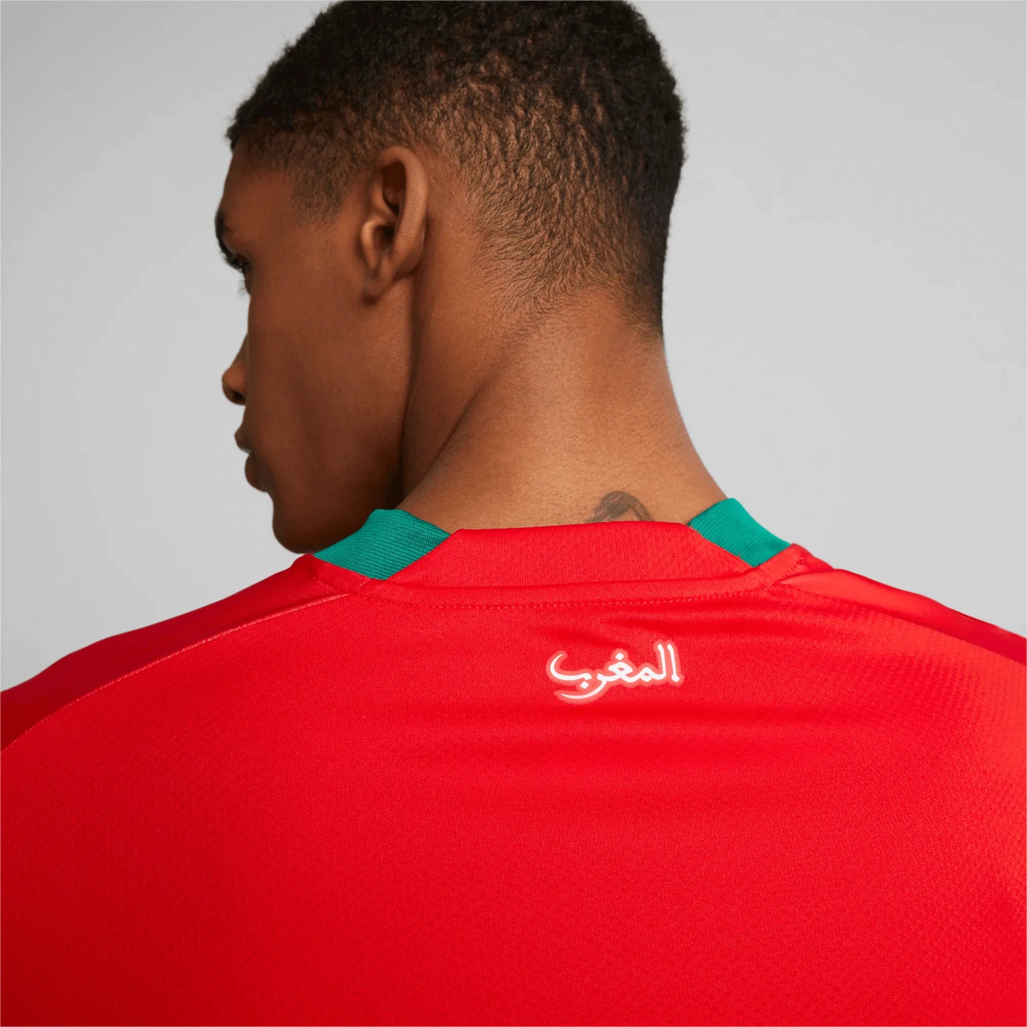 Puma 2022-23 Morocco Home Jersey (Detail 2)