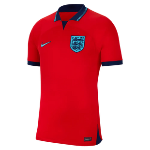 Nike 2022-23 England Away Jersey - Red-Blue Void (Front)
