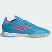 Adidas X Speedflow .1 TF - Sky Rush-Shock Pink (Side 1)