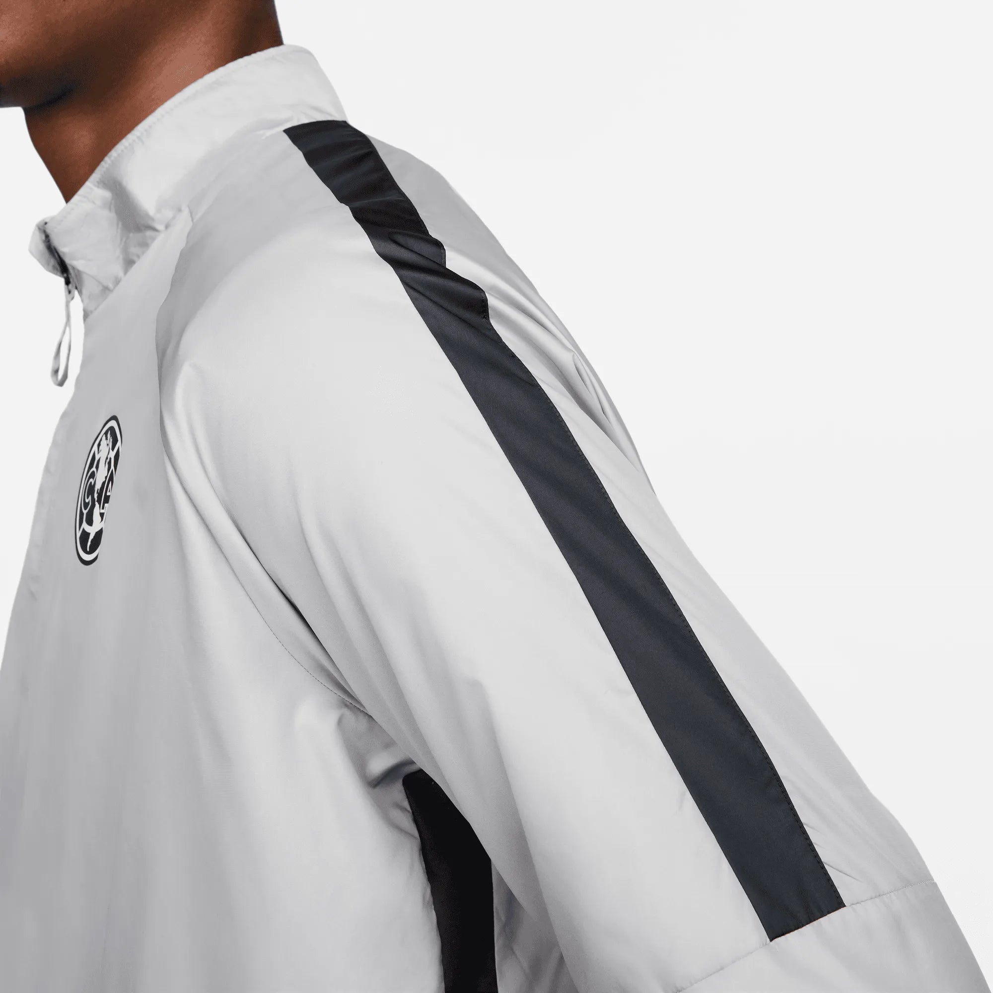 Nike 2022-23 Club America Repel Academy AWF Full-Zip Jacket - Grey (Detail 2)