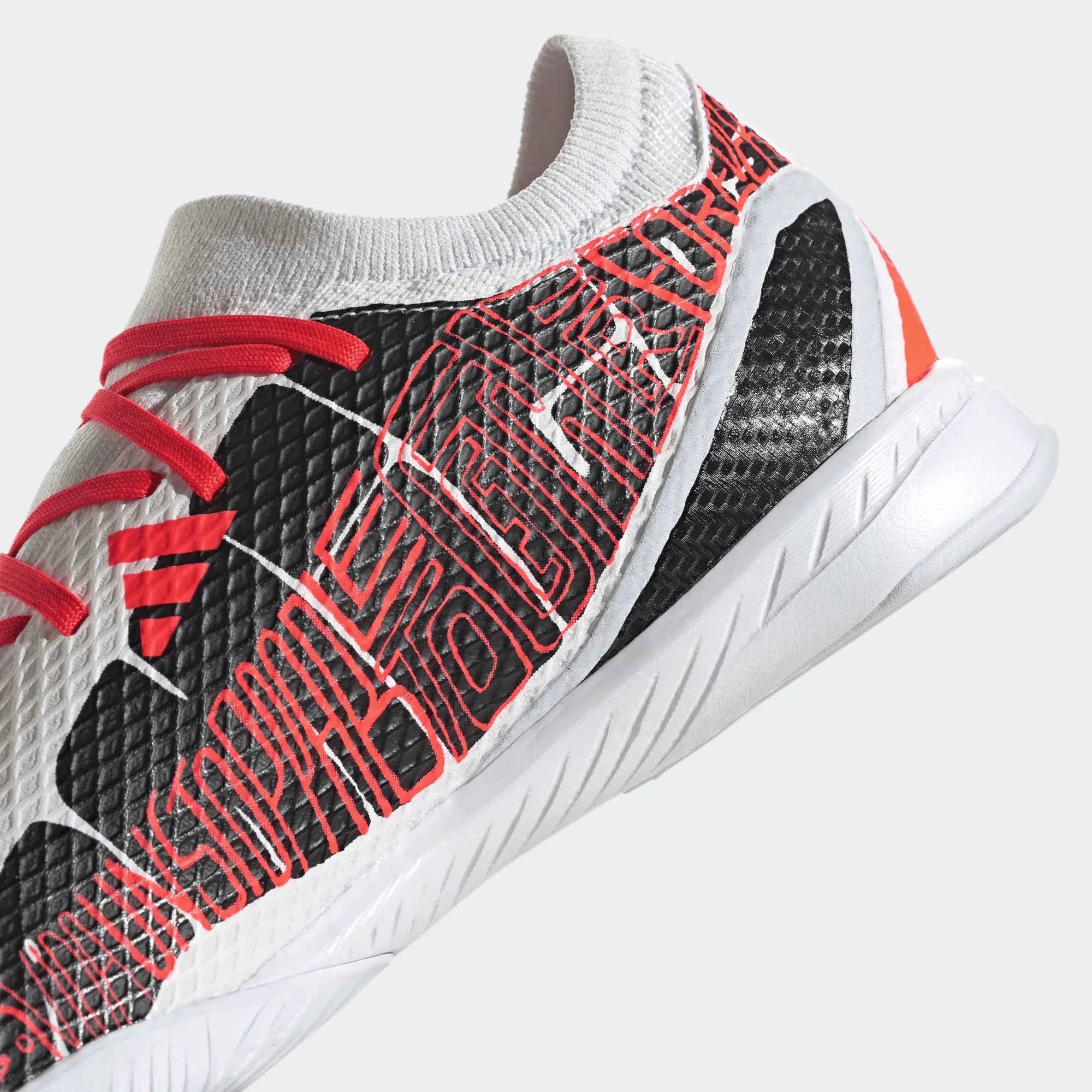 adidas X SpeedPortal Messi .3 Indoor - White-Black-Solar Red (Detail 3)
