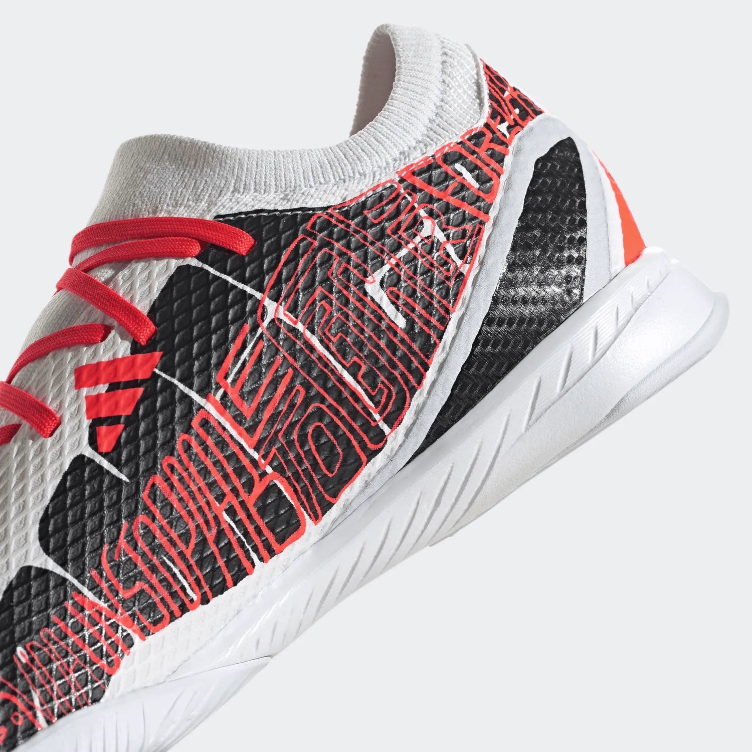 adidas X SpeedPortal Messi .3 Indoor - White-Black-Solar Red (Detail 3)