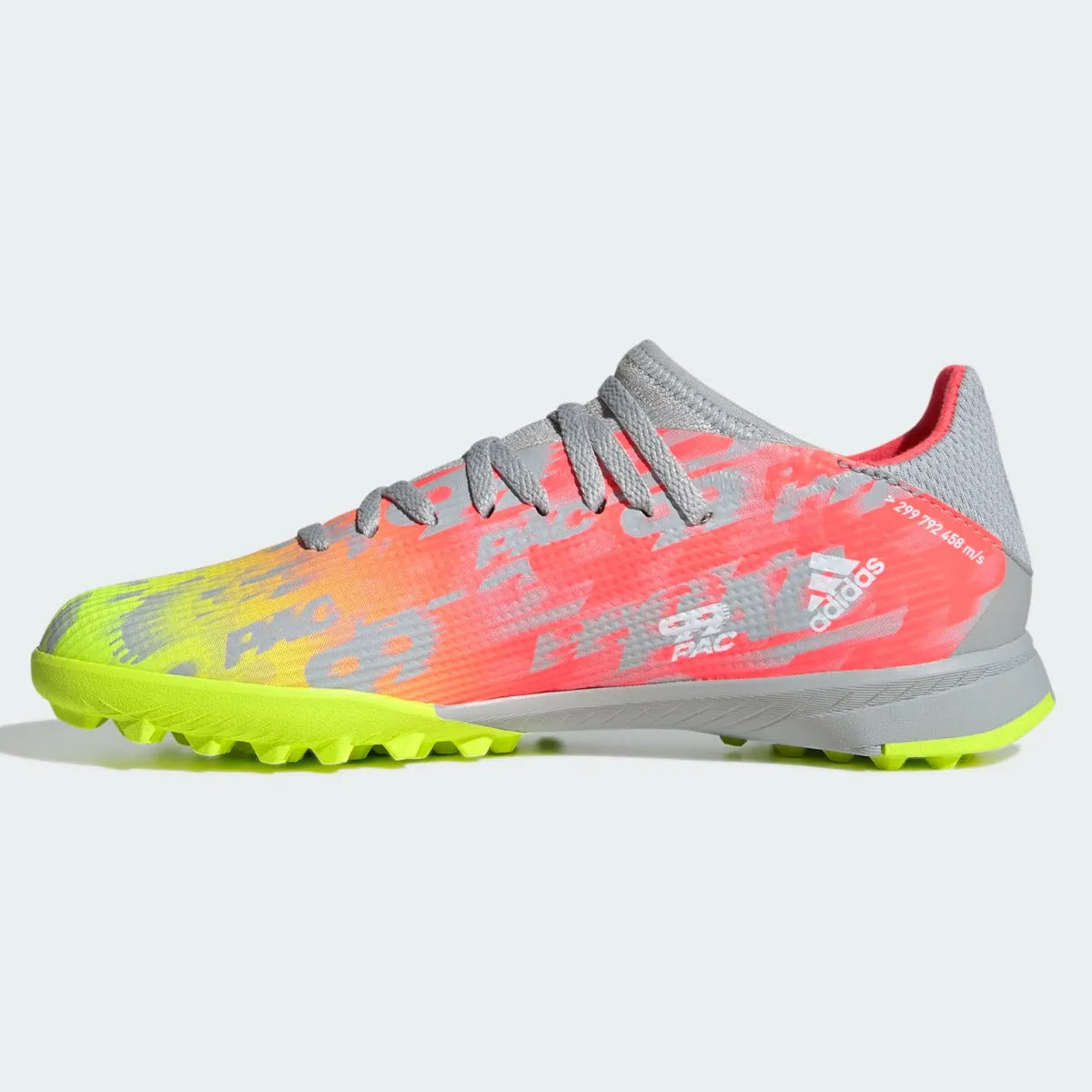 Adidas JR X Speedflow .3 TF - Clear Onix-White-Solar Yellow (Side 2)