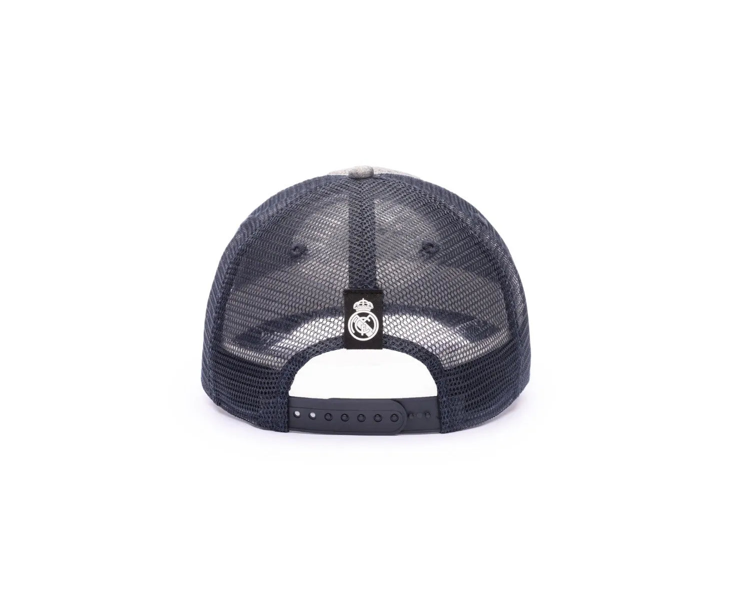 Fan Ink Collection Real Madrid Grayline Trucker Hat - Grey-Navy