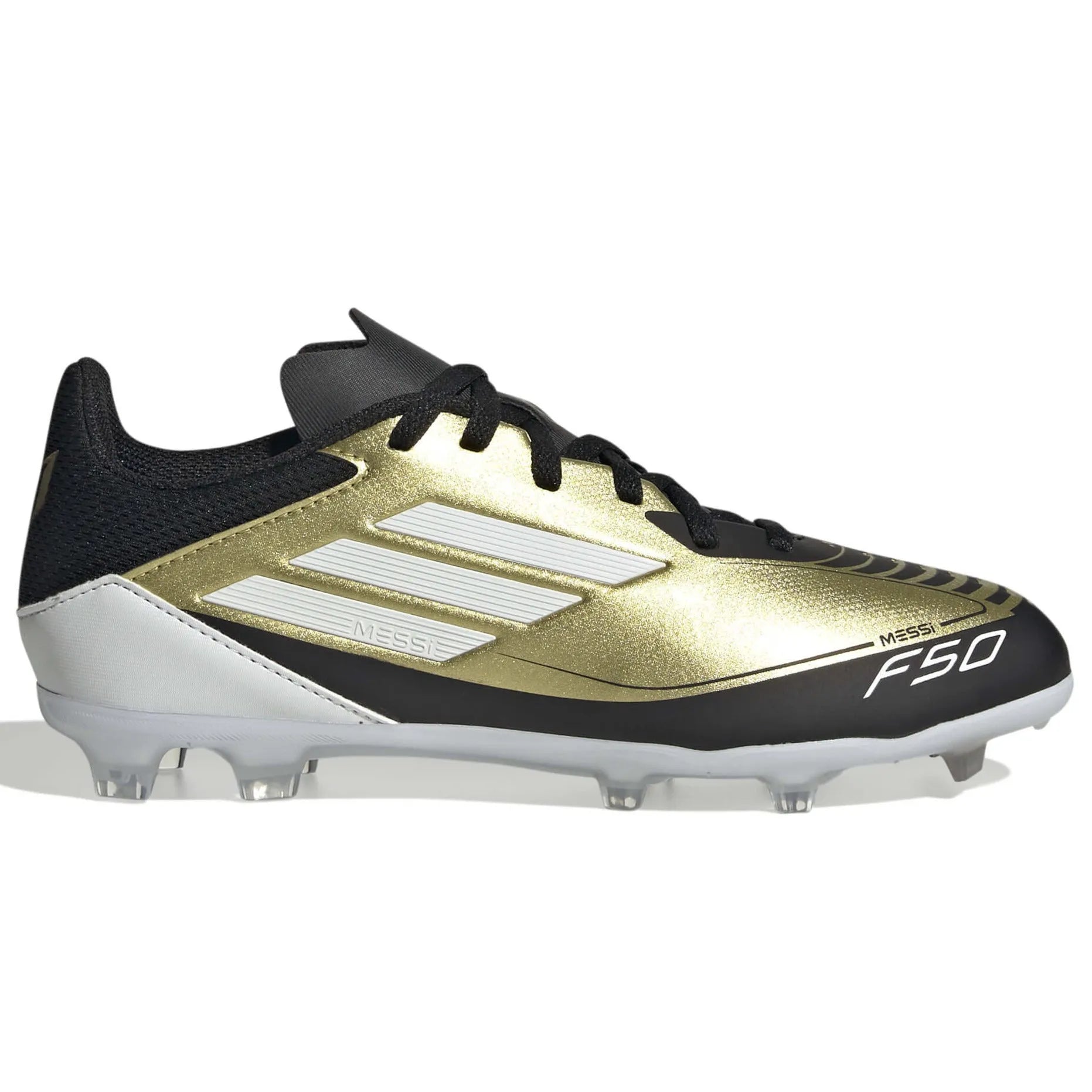adidas Youth Messi F50 League FG-MG - Triunfo Dorado (FA24) (Side 1)